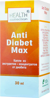 капли Anti Diabet Max от диабета