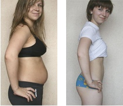 До и после DietoFit Plus