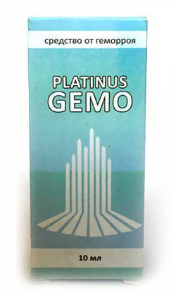 Platinus Gemo от геморроя